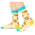 Sloth Gifts for Women - Funny Sloth Socks for Girl Boys, Novelty Sloth Gifts for Men