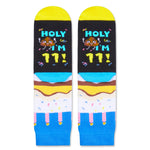 11th Birthday Gift Ideas Socks - Presents for 11 Year Old Tween Girls Boys, Gifts for Preteen Girls Boys Age 11