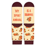 Squirrel Gifts for Squirrel Lovers - Funny Squirrel Socks for Women Men, Funny Squirrel Gifts for Teen Boys Girls