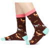 Funny Chicken Lover Gifts Crazy Chicken Lady Chicken Mom Gifts, Novelty Chicken Socks Women