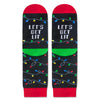 Christmas Gifts Stocking Socks For Boys Girls - Elf Dinosaur Socks Light Up Redeer Socks For Kids