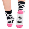 HAPPYPOP 4-12 Years Old Birthday Gifts for Girls - Cow Socks for Kids, Presents for Child Age 4-12