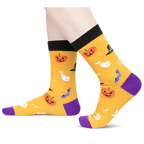 Pumpkin Gifts Men Women Halloween Socks - Halloween Gifts Pumpkin Ghost Spooky Socks