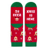 Funny Christmas Socks for Boys Girls, Holiday Socks Reindeer Socks for Kids, Christmas Gifts Santa Gifts Stocking Stuffers