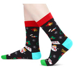 Christmas Gifts Stocking Socks For Men Women - Secret Santa Socks Xmas Stocking Stuffers For Dad Mom Nurse Christmas Gifts