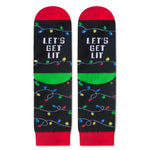 Christmas Gifts Stocking Socks for 7-9 Years Old Kids - Christmas Light Up Socks, Secret Santa Gifts Xmas Stocking Stuffers