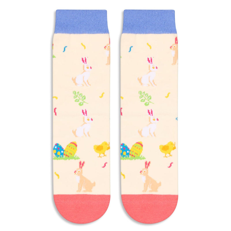 HAPPYPOP Bunny Gifts Ideas Socks for Kids - Bunny Gifts for Girls, Easter Socks for Kids, Bunny Socks Rabbit Socks Boys 1-3 Years