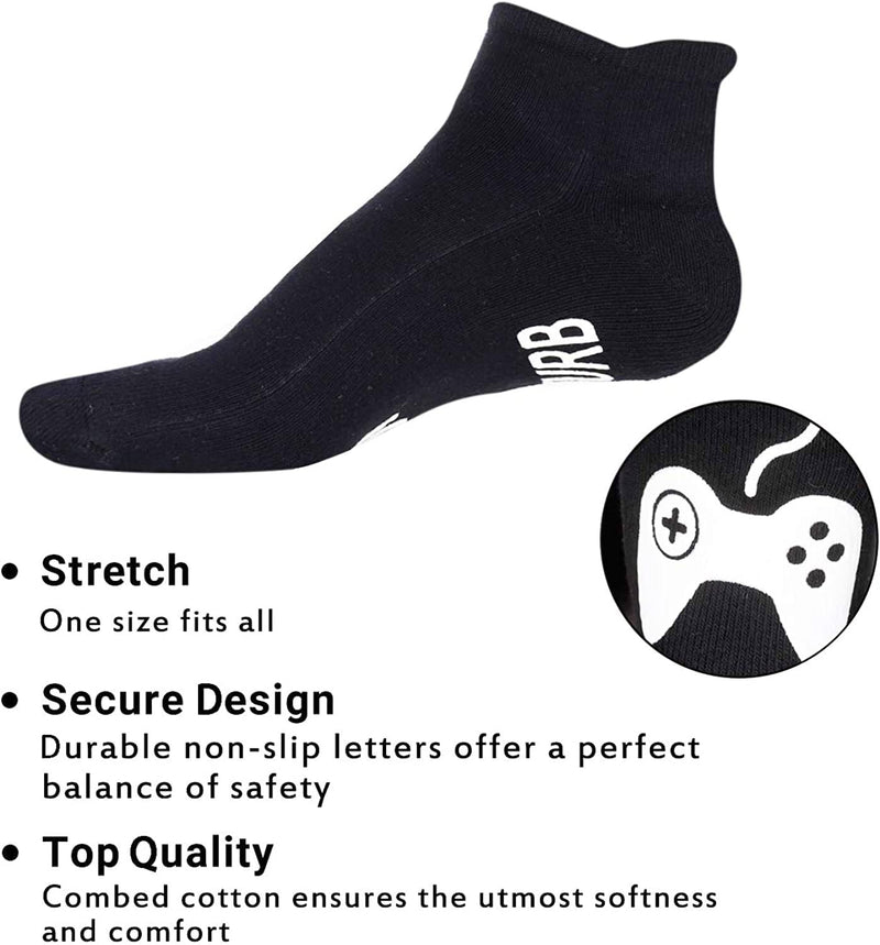 Gaming Gifts For Gamer Lovers - Gamer Socks for Teen Boys, Novelty Gamer Gaming Game Socks