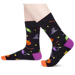 Halloween Socks Spooky Gifts for Men Women - Halloween Gifts Horror Gifts, Halloween Witch Socks for Men Women