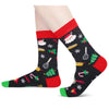 Christmas Gifts Stocking Socks For Men - Secret Santa Socks Xmas Stocking Stuffers For Him Dad Chef Cooker