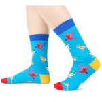 Funny Bird Socks for Men - Bird Gifts for Bird Lovers Women, Novelty Bird Socks for Male Female