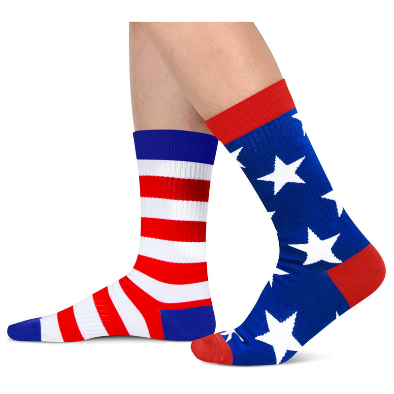 Patriots Gifts For Men Women - American Flag Gifts Patriots Gifts, Republican Gifts USA Gifts, America Flag Socks USA Socks, Patriots Patriotic Socks