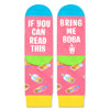 Boba Gifts for Girls Boys - Funny Crazy Gifts for Boba Lover, Cute Boba Socks Kids