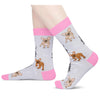 Dog Mom Gifts for Women - Gifts for Frenchie Lovers, Novelty Dog Socks Silly Fun Gifts for Mom Her