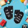 57th Years Old Birthday Gifts for Men - Socks for 57 Year Olds, Gift Ideas for 57 Year Old Man Woman, 57th Birthday Gifts