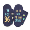 36th Years Old Birthday Gifts for Men - Socks for 36 Year Olds, Gift Ideas for 36 Year Old Man Woman, 36th Birthday Socks