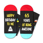 65th Birthday Gifts Ideas Socks - Cool Gifts for 65 Year Old Man Woman, Gifts for Men Women in Their 65s