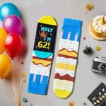 62 Year Old Birthday Gifts for Middle Aged Men Women, Best Gifts for 62 Year Old Man Woman, 62nd Birthday Gifts for Him Her, 62nd Birthday Socks