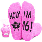 15 Year Old Girl Gift Ideas, Birthday Gifts Ideas for 15 Years Old Daughter Friends, Funny Socks for Teens 15