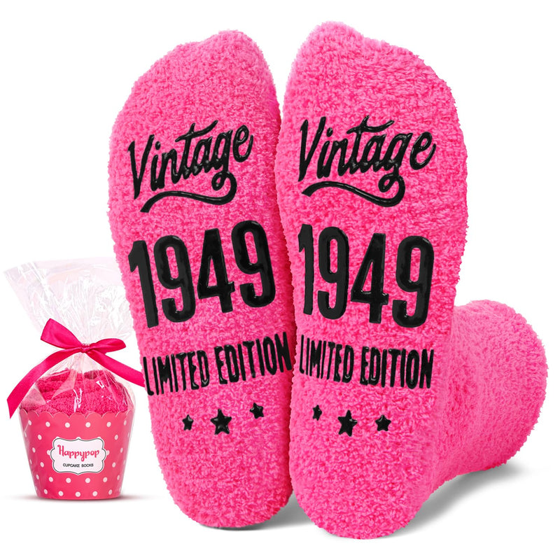 75th Birthday Gifts Ideas Socks - 1949 Birthday Gifts for Women, Gifts for Women in Their 75s, Best Gifts for 75 Year Old Woman