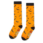 Halloween Socks Spooky Gifts For Boys Girls - Halloween Gifts for Kids 2-3 Years Old Boys Girls Knee Pumpkin Socks