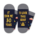 30th Years Old Birthday Gifts - Socks for 30 Year Olds, Best Gifts for 30 Year Old Woman Man, Gift Ideas for 30 Year Olds