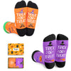 Halloween Socks Spooky Gifts For Men Women - Halloween Gifts Horror Gifts Halloween Pumpkin Horror Socks Pack