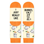 Funny Easter Gifts For Kids Bunny Gifts Girls, Silly Easter Socks Young Girls Boys Rabbit Socks