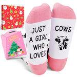 Farm Animal Socks for Women - Horses Socks Pigs Gifts Goats Gifts Cow Socks Chicken Socks