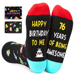 76th Birthday Gift Ideas for Men - Socks for Older Men over 76, Best Gifts for 76 Year Old, Old Man Gifts for Men Useful