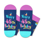 45 Year Old Birthday Gifts for Women Men, 45th Birthday Socks, Best Gifts for 45 Year Old Woman Man, 45th Birthday Gifts for Her Him