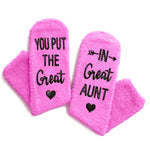 Mothers Day Gifts For Aunt - Auntie Gifts From Niece Nephew, Best Gifts For Aunt, Auntie Gifts Aunt Socks