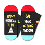 64th Birthday Gifts Ideas Socks - Cool Gifts for 64 Year Old Man Woman, Gifts for Men Women in Their 64s