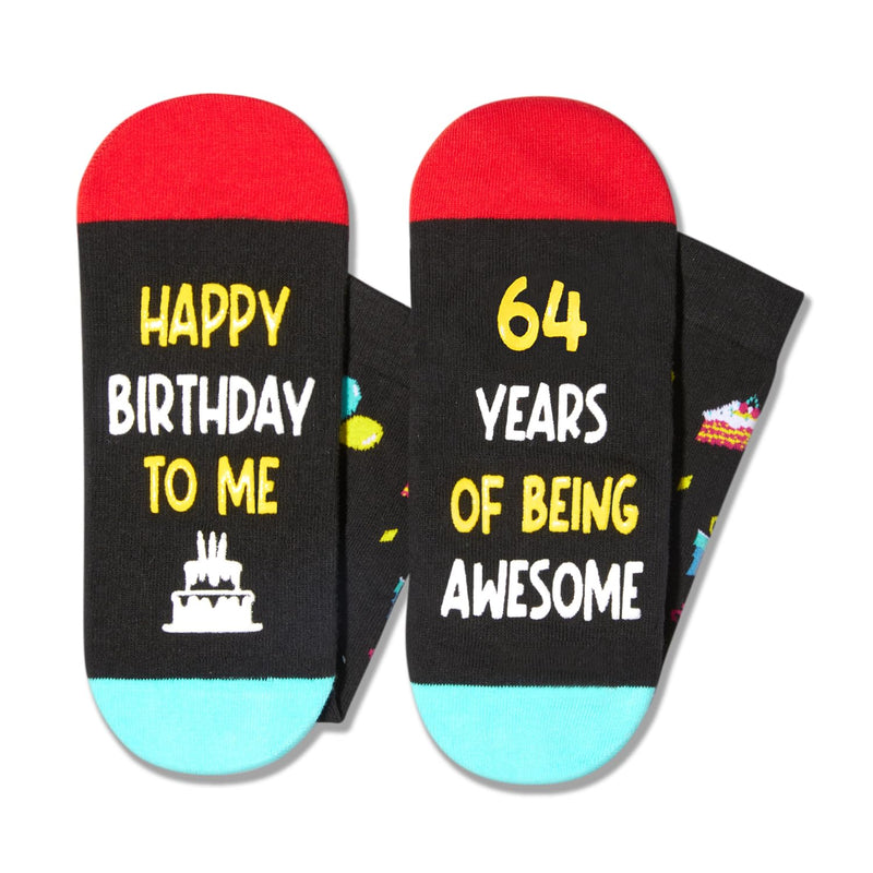 64th Birthday Gifts Ideas Socks - Cool Gifts for 64 Year Old Man Woman, Gifts for Men Women in Their 64s