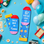 57th Birthday Gift Ideas Socks - 57 Year Old Birthday Gifts for Old Aged Men Women, 57th Birthday Gifts for Him Her