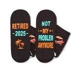 HAPPYPOP Retirement Gifts Ideas Socks - Retired Socks, Retirement Gifts for Women 2025 Retired Gifts