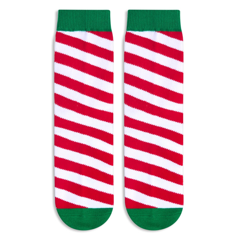 Candy Cane Socks Kids 2-3 Years Old; Candy Cane Stockings Socks, Kids Christmas Gifts Socks