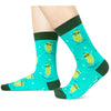 Pickle Gifts Pickle Socks Mens Women - Pun Punny Gag Gifts, 2 Pack