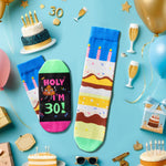 30th Birthday Gifts for Her Him, Gifts for 30 Year Old Women Men, Best Cool 30th Birthday Gifts Socks for Male Female