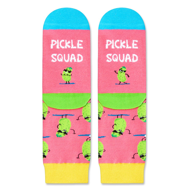 Funny Socks for Kids Pickle Gifts - Pickle Gifts for Pickle Lovers Pickle Socks 7-9 Years