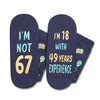 67th Years Old Birthday Gifts for Men - Socks for 67 Year Olds, Gift Ideas for 67 Year Old Man Woman, 67th Birthday Socks