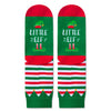 Christmas Gifts Stocking Socks for Kids - Elf Socks Elf Stockings for Boys Girls 7-9 Years