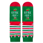 Christmas Gifts Stocking Socks for Kids - Elf Socks Elf Stockings for Boys Girls 7-9 Years