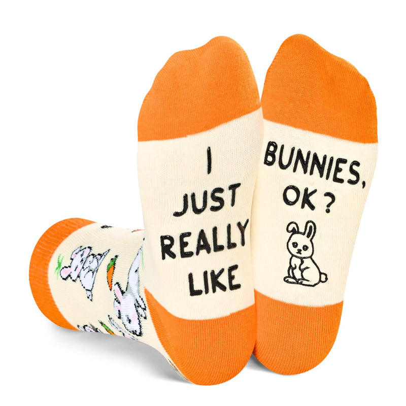 Funny Easter Gifts For Kids Bunny Gifts Girls, Silly Easter Socks Young Girls Boys Rabbit Socks