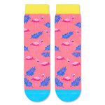 HAPPYPOP Funny Flamingo Gifts for Girls - Funny Pink Flamingo Gifts, Crazy Flamingo Socks Kids 13-18 Years