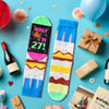 27th Birthday Gifts for Her Him, Gifts for 27 Year Old Women Men, Best Cool 27th Birthday Gifts Socks for Male Female