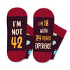 42nd Years Old Birthday Gifts for Men - Socks for 42 Year Olds, Gift Ideas for 42 Year Old Man Woman, 42nd Birthday Socks