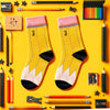 Crazy Socks for Kids - Funny Socks Silly Socks for Kids, Crazy Socks for Kids Girls, Pencil Lover Gifts