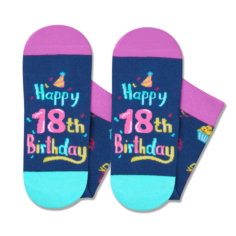 18th Birthday Gifts Ideas Socks - Gifts for 18 Year old Boy Girl, Gifts for Teens 18