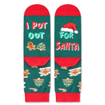 Christmas Socks for Boy Girls - Gingerbread Socks Cookie Gifts Stocking 7-9 Years